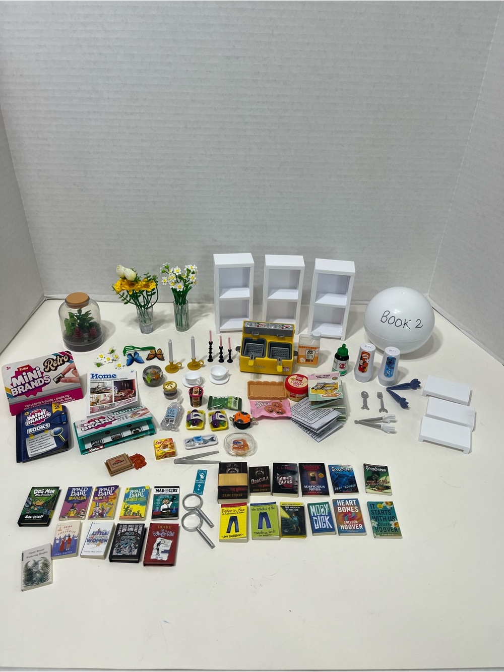MINI BRANDS lot books garden home food